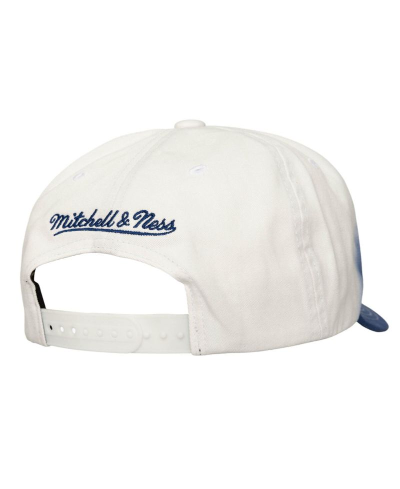 Men's Royal/White Philadelphia 76ers Dip Dye Pro Crown Adjustable Hat