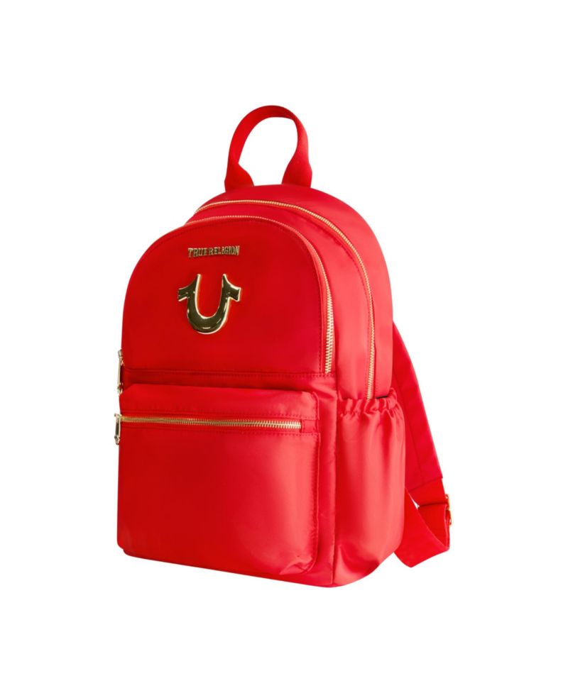 Zip Pocket Horseshoe Backpack
