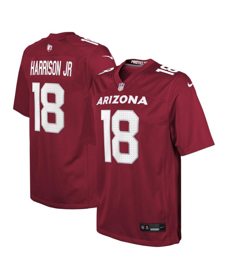 Big Boys and Girls Marvin Harrison Jr. Cardinal Arizona Cardinals Player Game Jersey