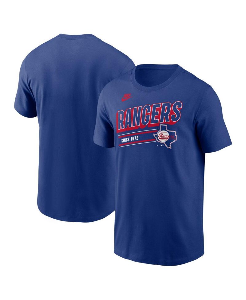 Men's Royal Texas Rangers Cooperstown Collection Retro T-Shirt