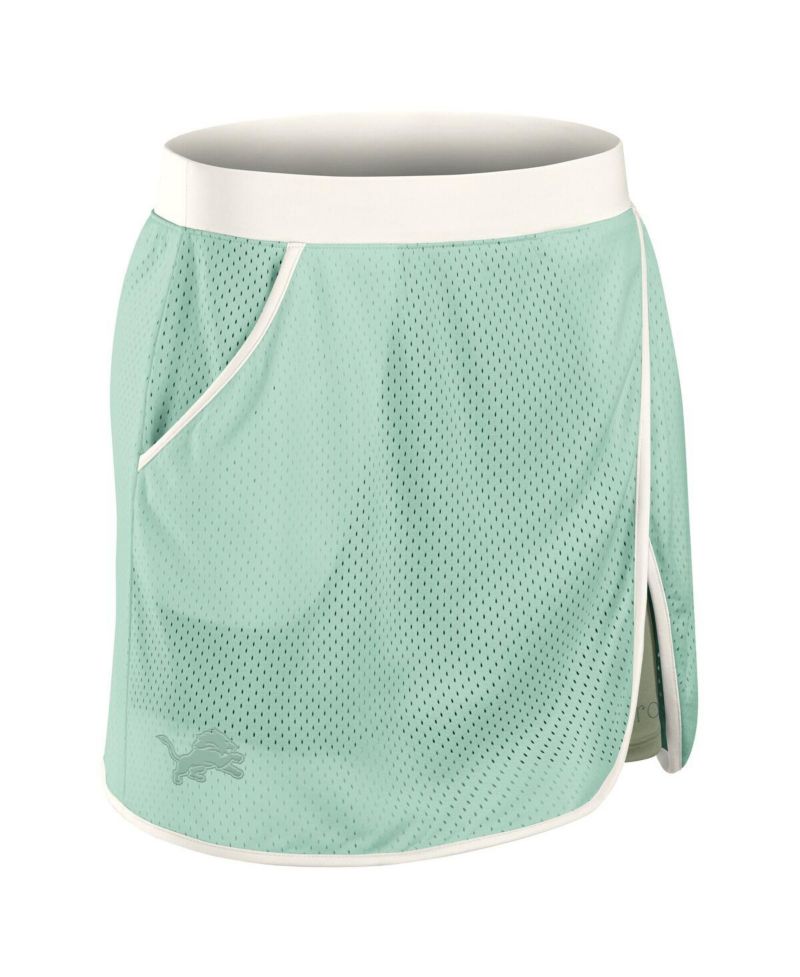 Women's Mint Detroit Lions Studio Wellness Skort