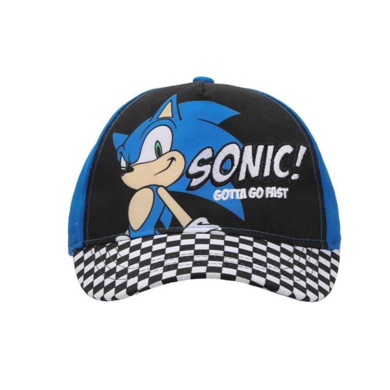 Character and Checkered Patterns 2-Piece Curved Snapback Hat and Bi-Fold Wallet Set