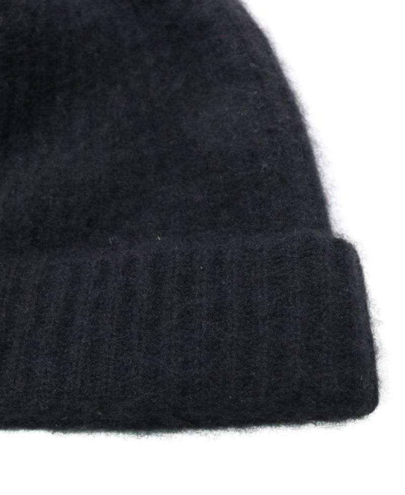 Men's Cashmere Folded Cuff Ribbed Hat