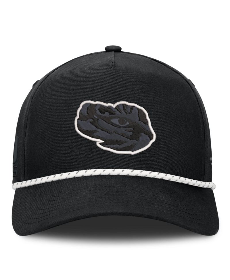 Men's Black LSU Tigers Undertone Rope Adjustable Hat