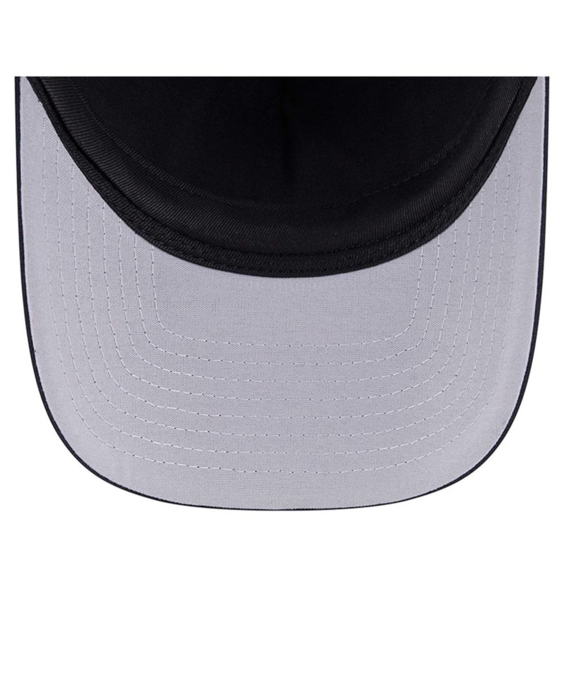 Men's Black Oakland Athletics Retro Bold A-Frame Trucker 9FORTY Adjustable Hat