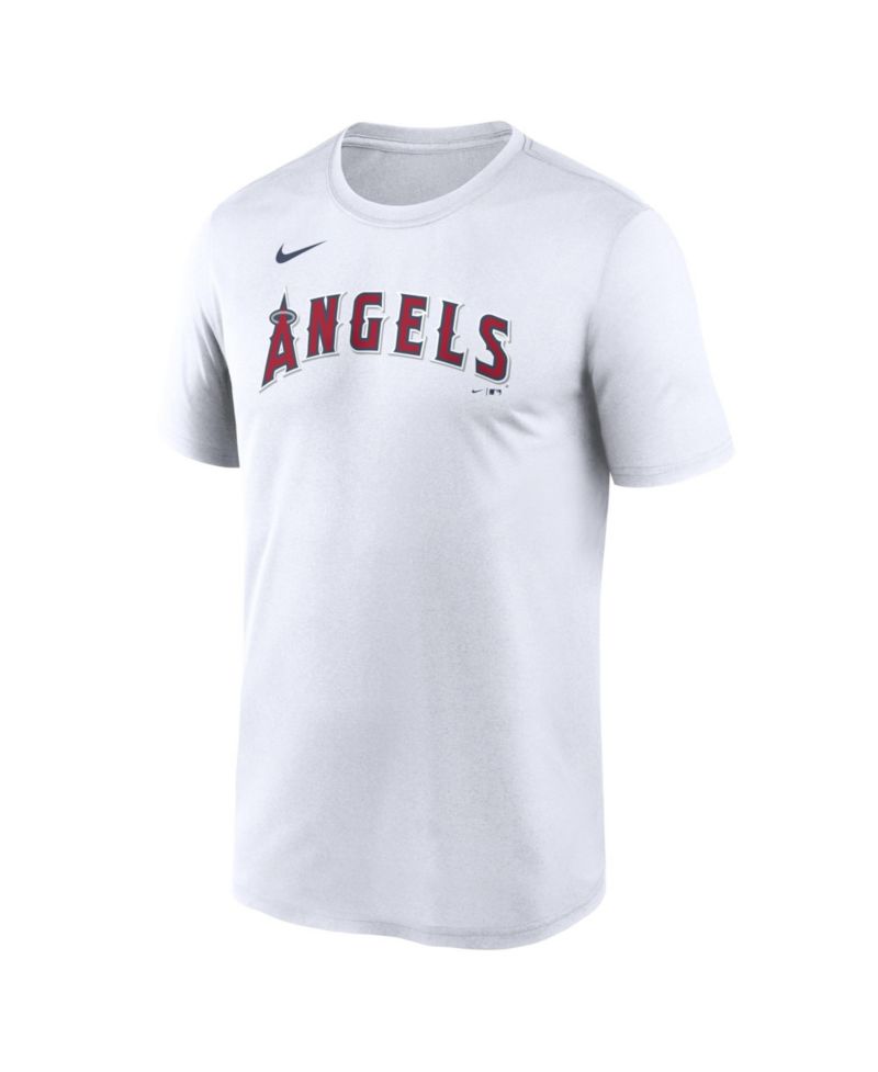 Men's White Los Angeles Angels New Legend Wordmark Dri-FIT T-Shirt