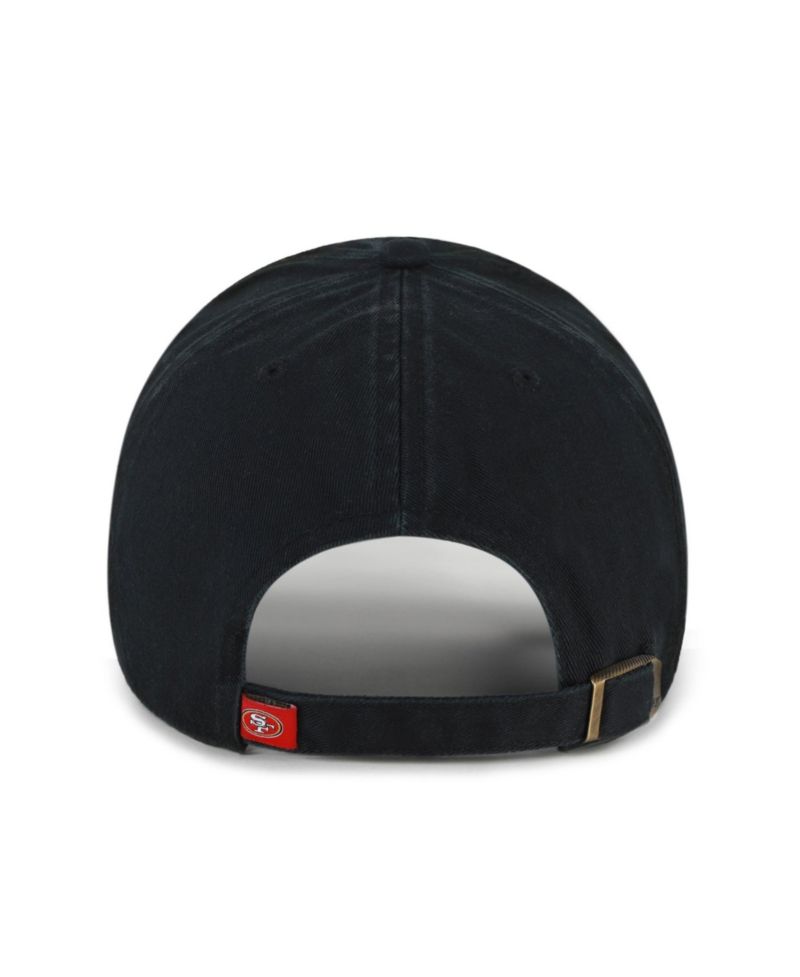 Men's '47 Black Boston College Eagles Vault Clean Up Adjustable Hat
