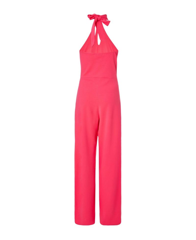 Women's Scuba Crepe Halterneck Jumpsuit