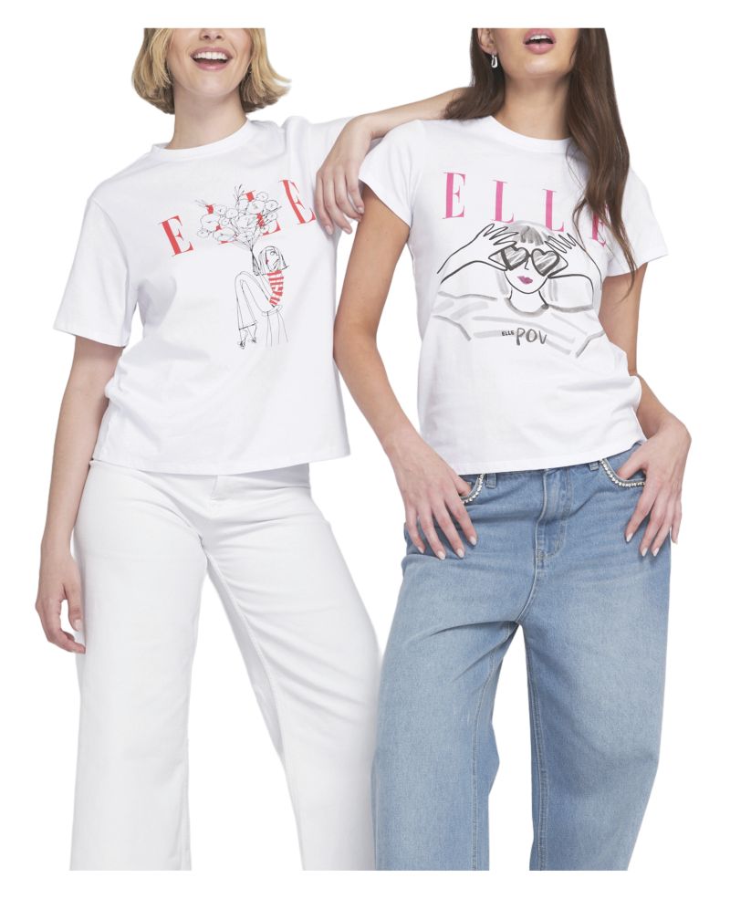 Women's Flowers Graphic Tee T-Shirt