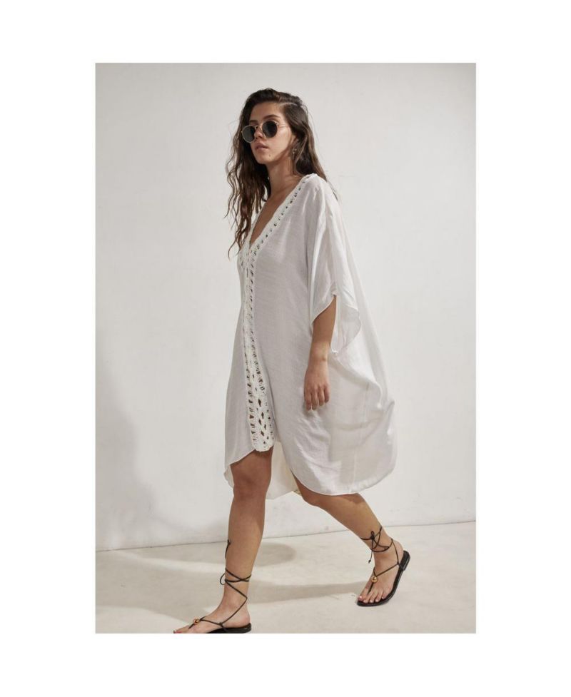 Women's Corfu Short Kaftan Cover-Up