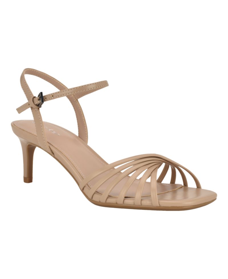 Women's Izabella Strappy Kitten Heel Dress Sandals