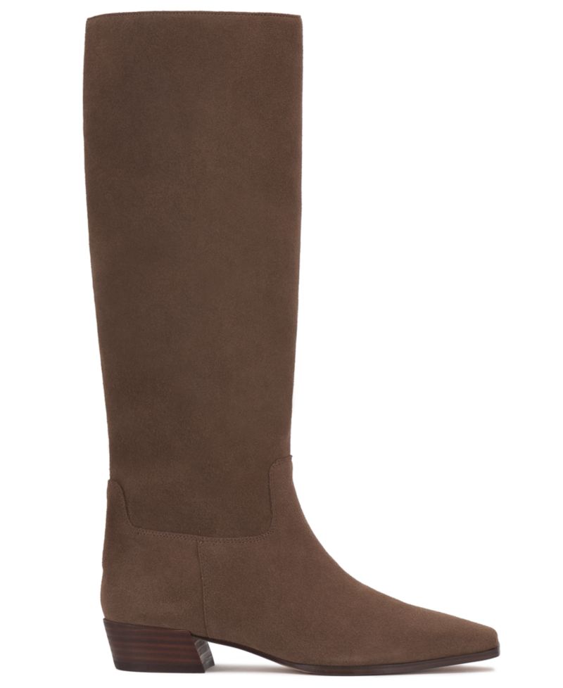 Women's Pavla Knee-High Snip-Toe Boots, Regular, Wide Calf
