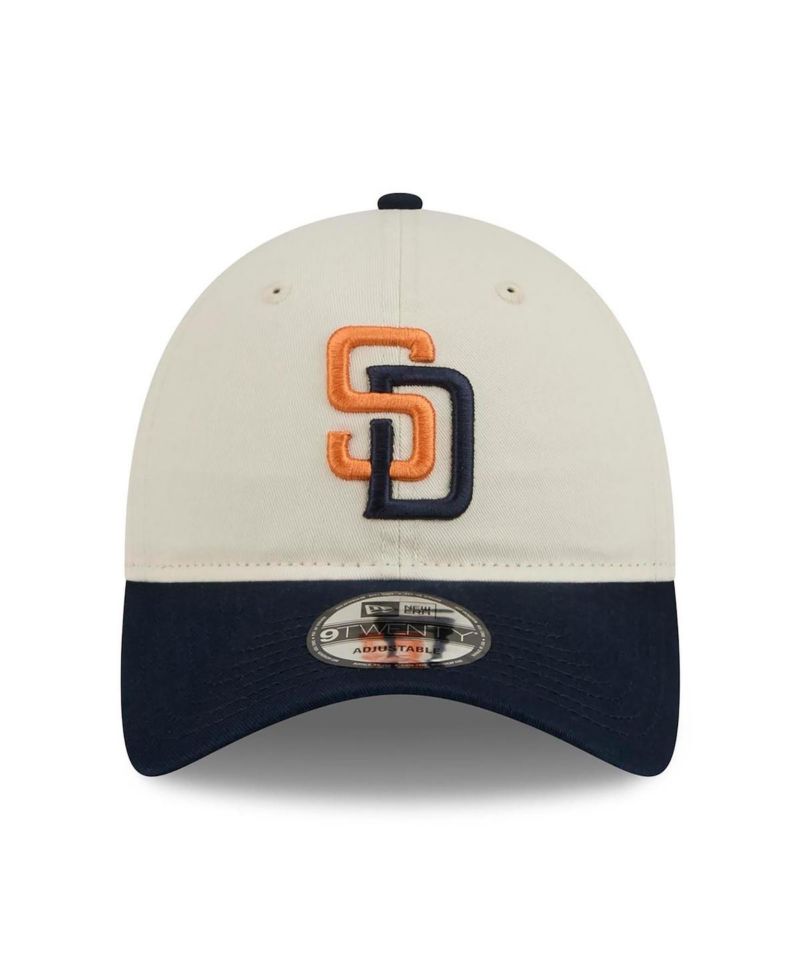 Men's Cream/Obsidian San Diego Padres 2026 City Connect 9TWENTY Adjustable Hat