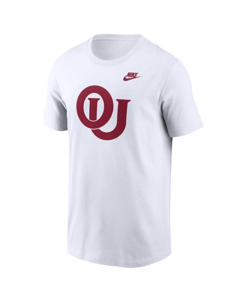 Men's White Oklahoma Sooners Legacy Alternate Logo T-Shirt