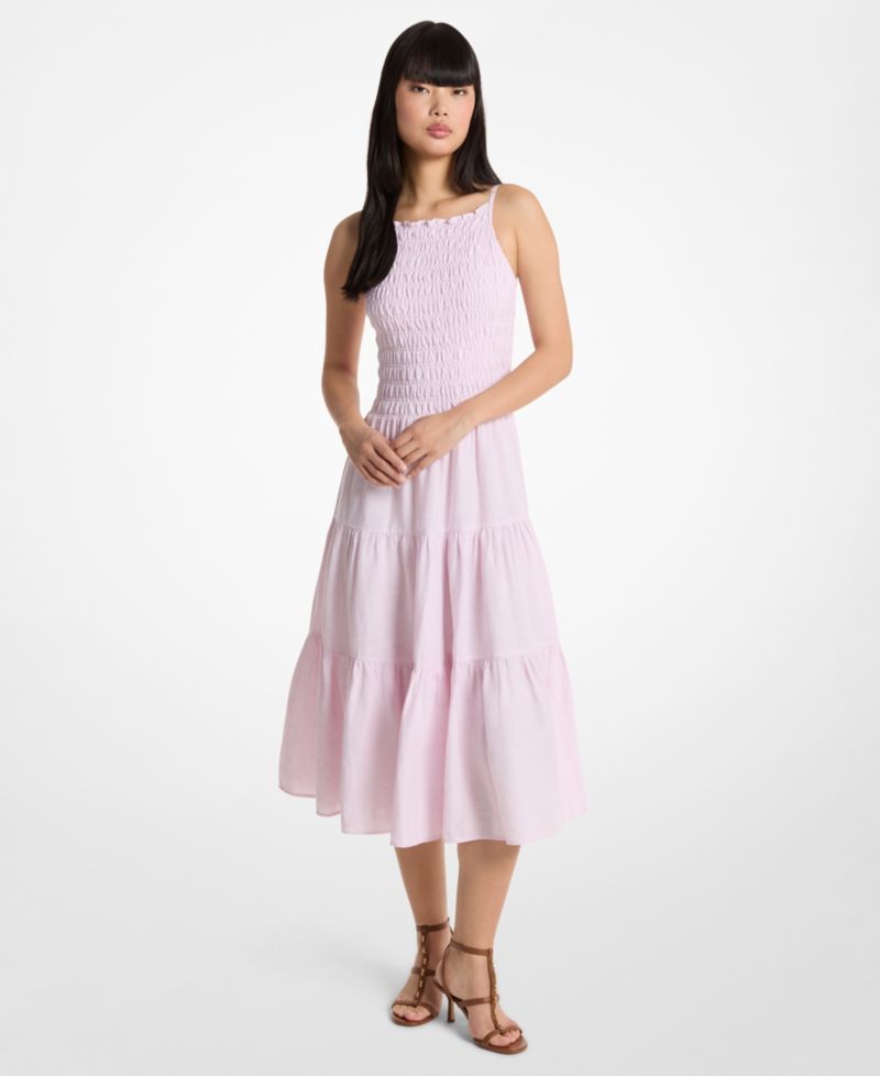 Women's Sleeveless Round Neck A-Line Dress