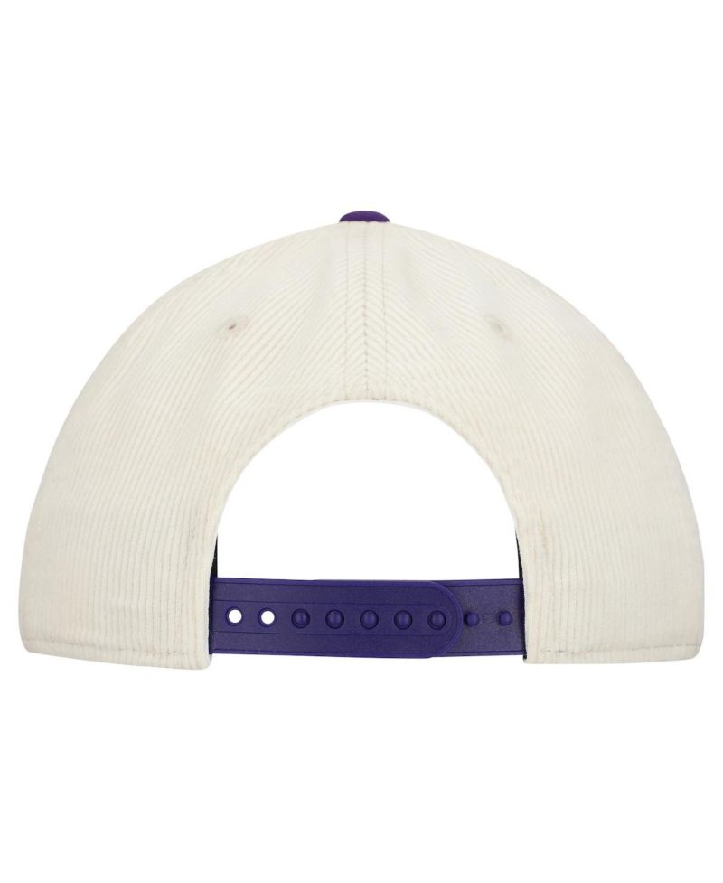 Men's Stone Minnesota Vikings Loyal Corduroy 9SEVENTY Adjustable Hat