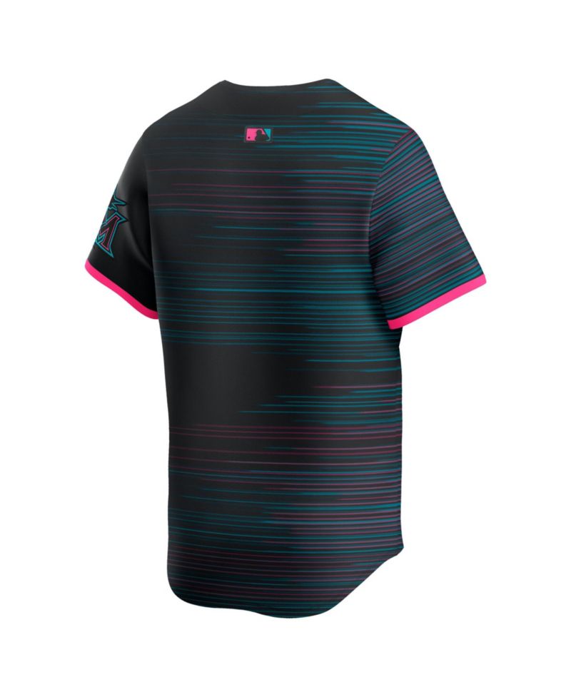 Men's Black Miami Marlins 2025 City Connect Limited Jersey