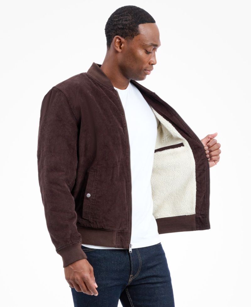 Men's Corduroy Bomber Jacket