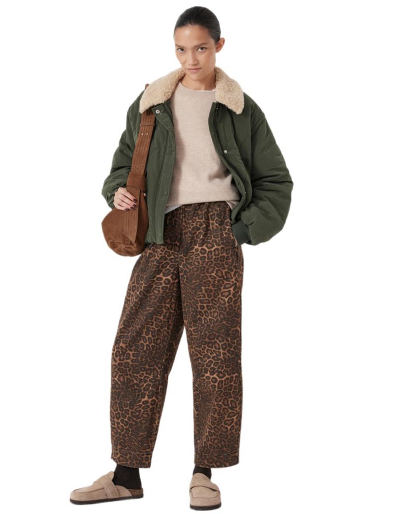 Women's Jack Barrel Leg Pull On Cotton Pants