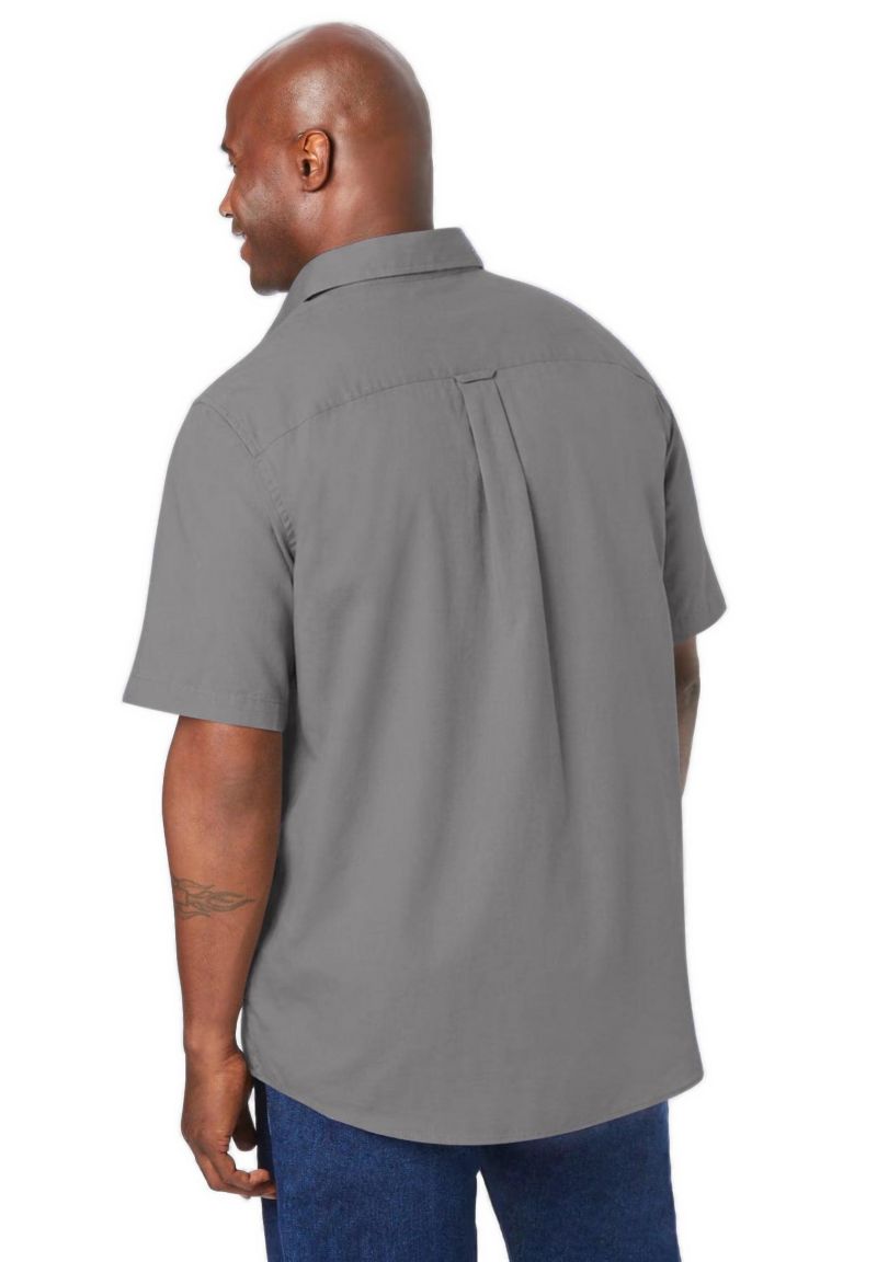 Men's Short-Sleeve Wrinkle-Free Everyday Oxford