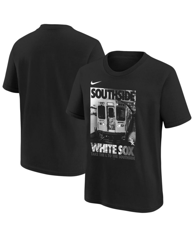Big Boys and Girls Black Chicago White Sox Hometown Collection T-Shirt