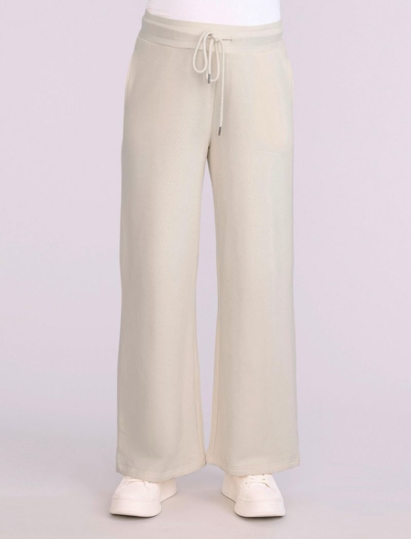 Women's Under the Belly Wide Leg Sweatpants - Motherhood