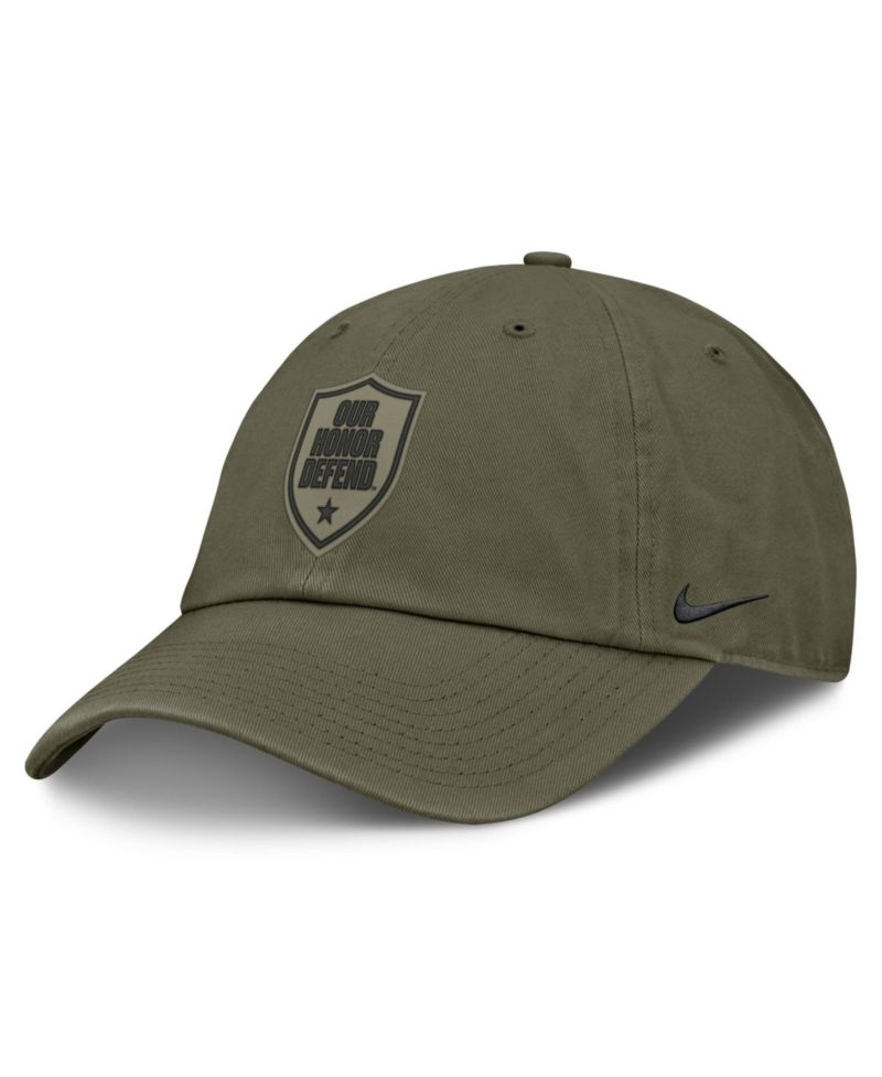 Men's Olive Ohio State Buckeyes Primetime SwooshFlex Dri-FIT Hat