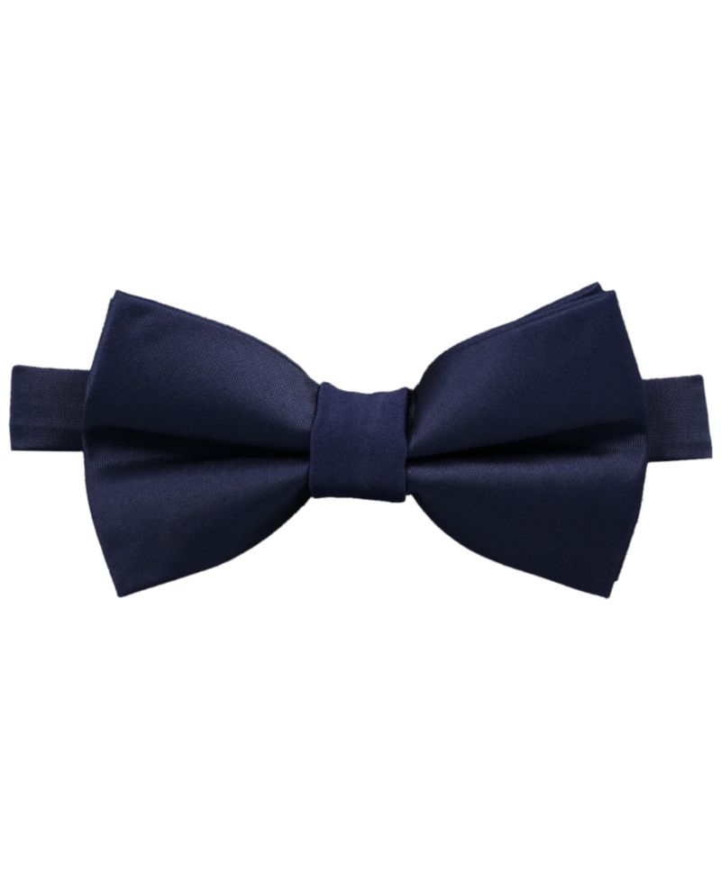 Men's Solid Pre-Tied Bow Tie