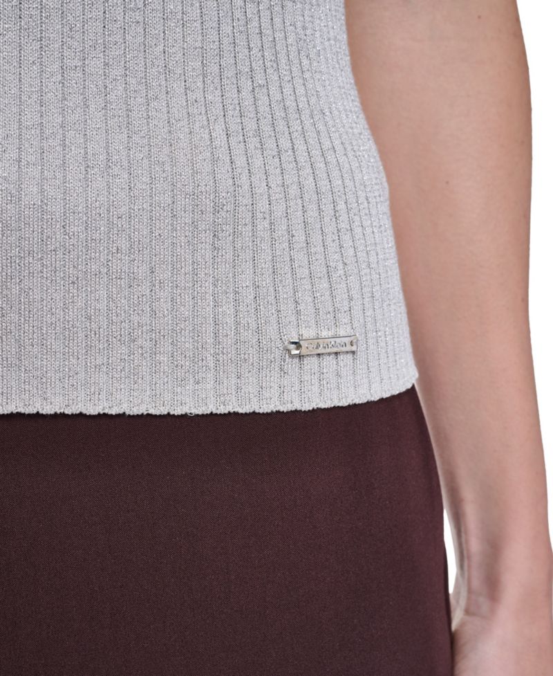 Women's Crewneck Short-Sleeve Sweater