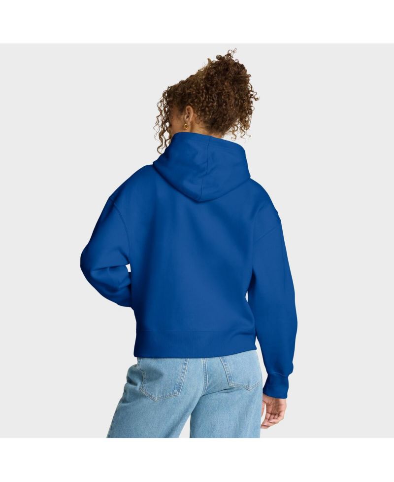 Women's Royal New York Giants Eligible Receiver Legacy Pullover Hoodie