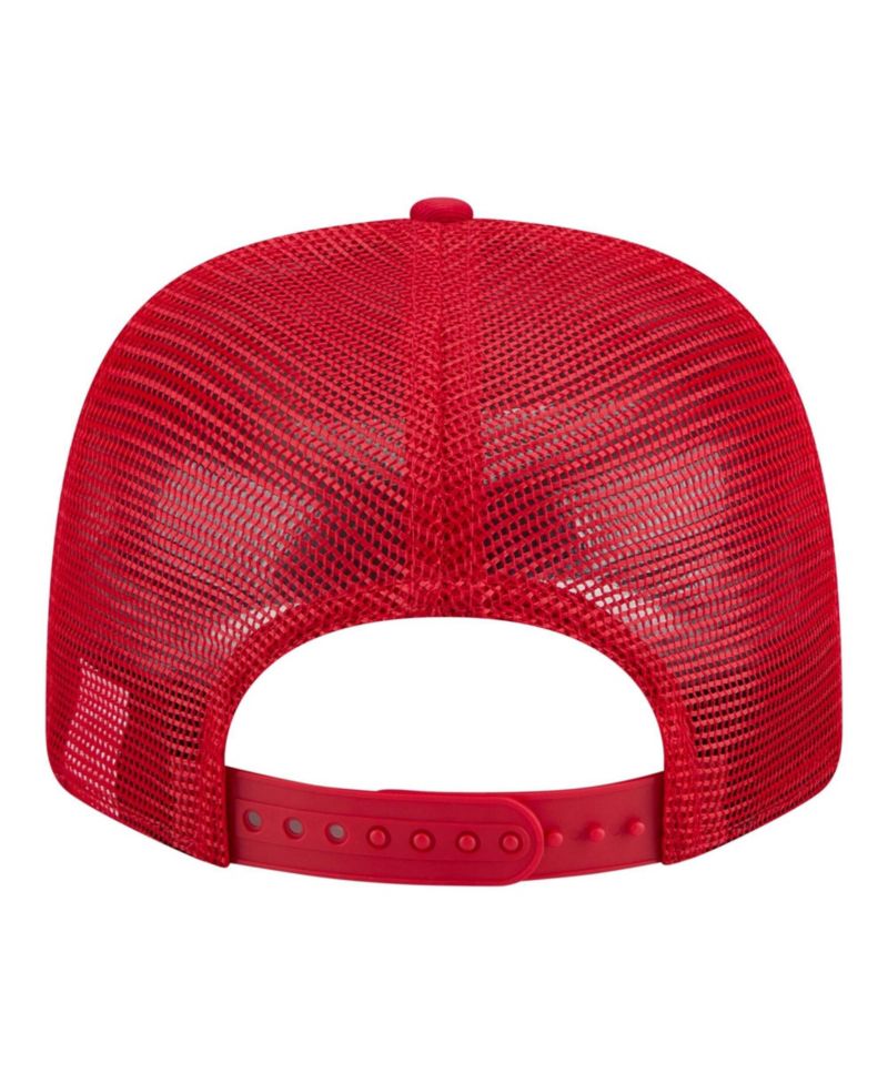 Men's Scarlet San Francisco 49ers Contest 9SEVENTY Adjustable Trucker Hat