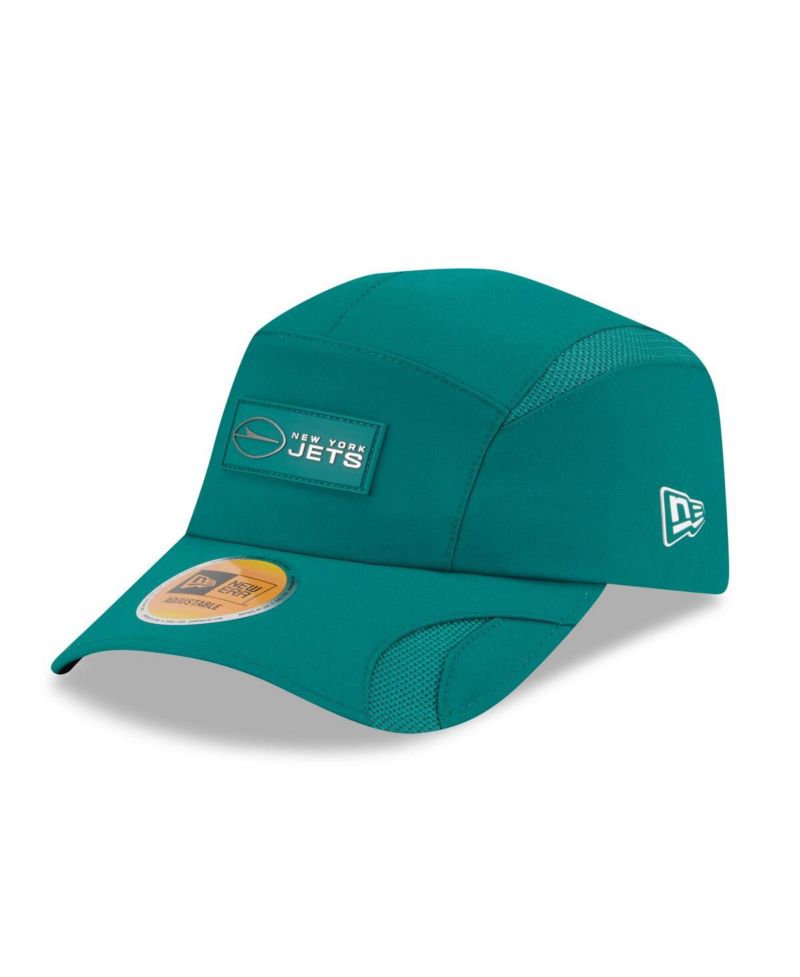 Men's Green New York Jets 2025 Sideline Runner Adjustable Hat