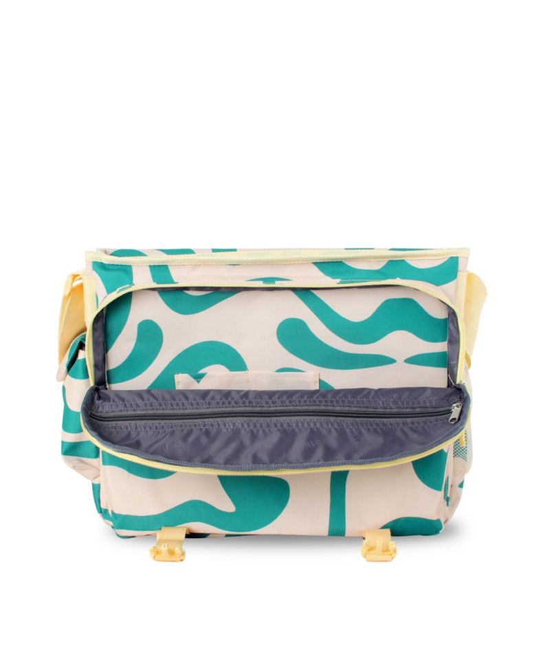 Unisex Thomas 16" Messenger Bag With Laptop Sleeve for School and Travel