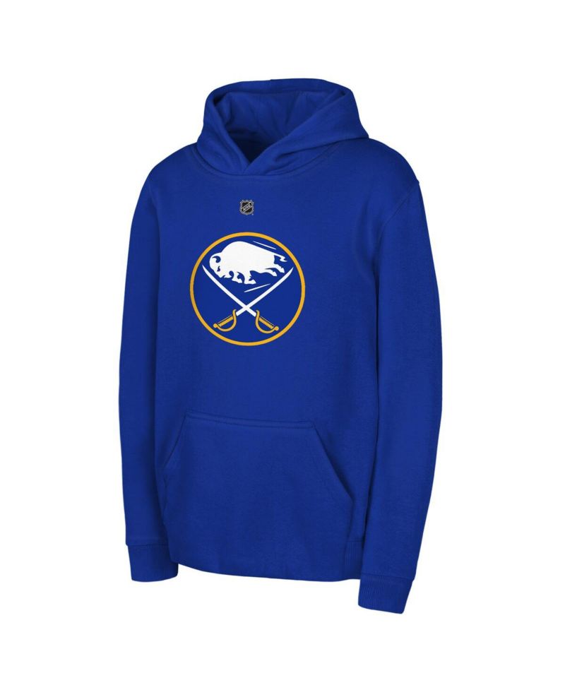 Big Boys and Girls Royal Buffalo Sabres Primary Logo Pullover Hoodie