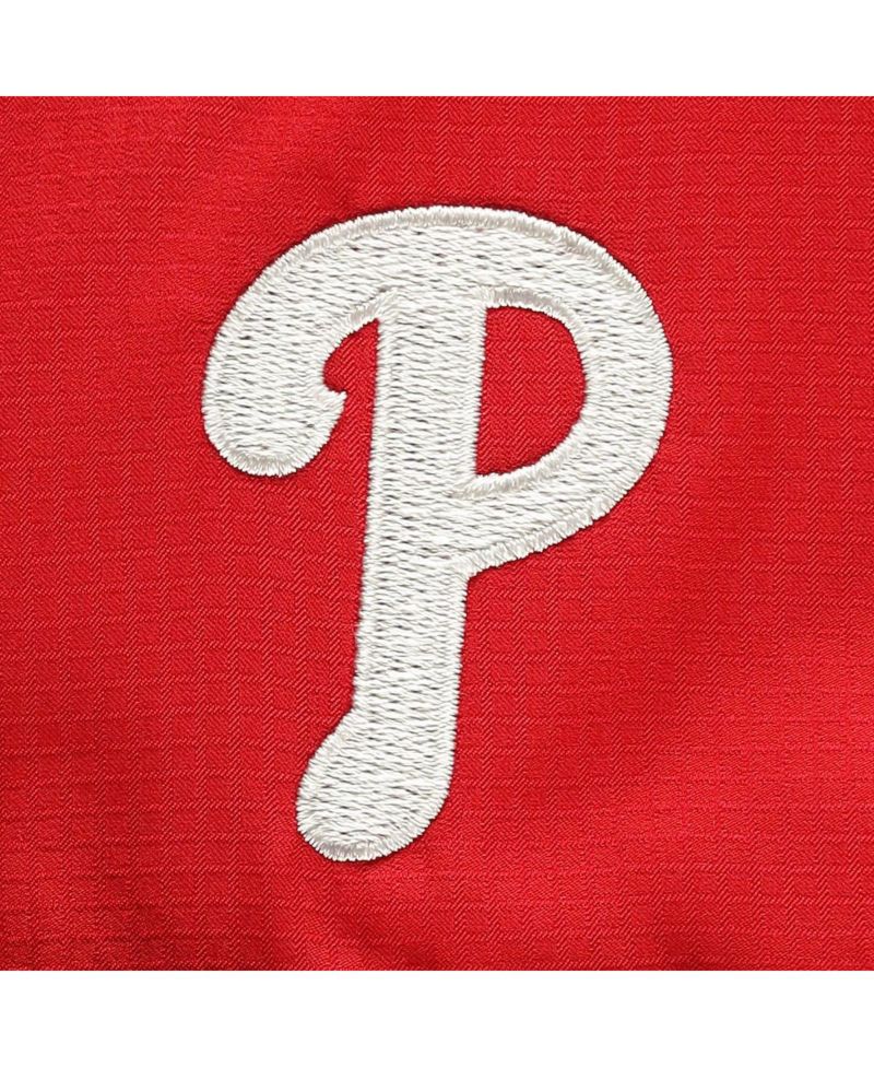 Men's Red Philadelphia Phillies Tamiami Omni-Shade Button-Down Shirt