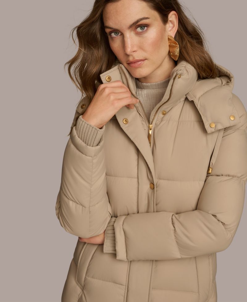 Women's Hooded Puffer Coat