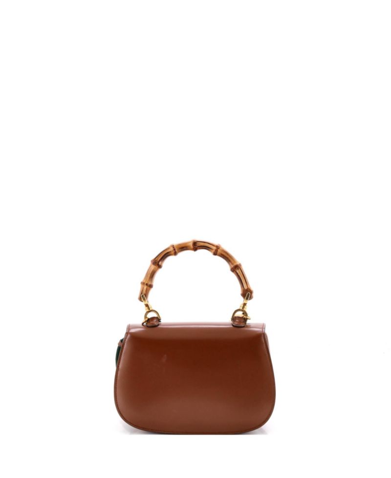 Small Bamboo 1947 Top Handle Bag Leather