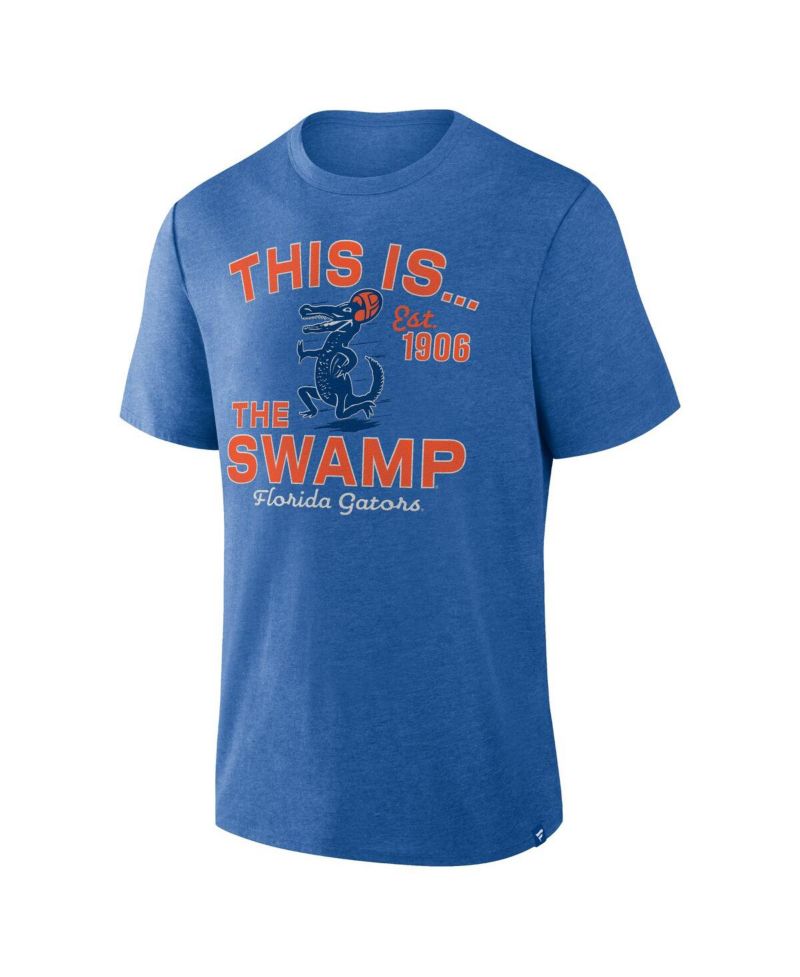 Men's Royal Florida Gators Dynamic Showdown Tri-Blend T-Shirt