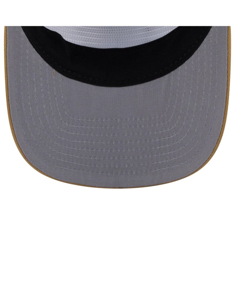 Men's White/Gold Boston Celtics 2025/26 City Edition 19TWENTY Adjustable Hat