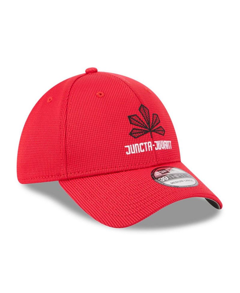Men's Red Cincinnati Reds City Connect Batting Practice 39THIRTY Flex Hat