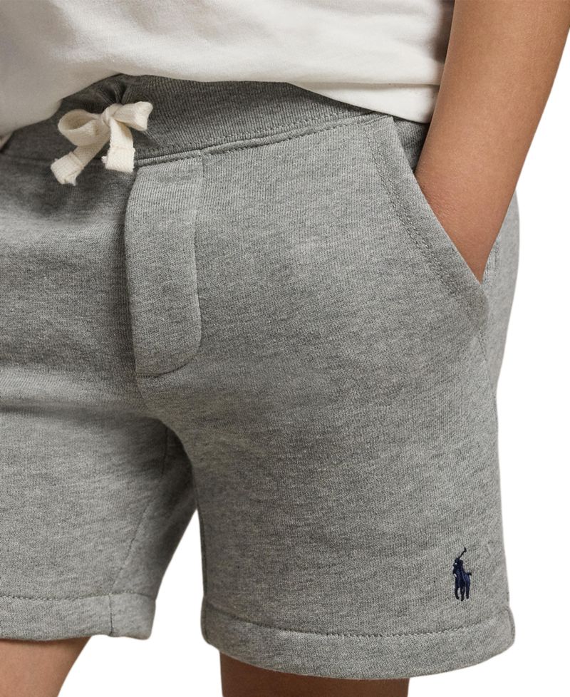 Toddler and Little Boys Drawstring Fleece Shorts