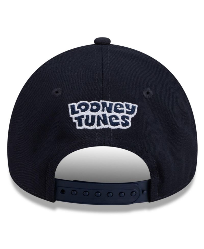 Big Boys and Girls Navy Houston Astros Looney Tunes A-Frame 9FORTY Adjustable Hat