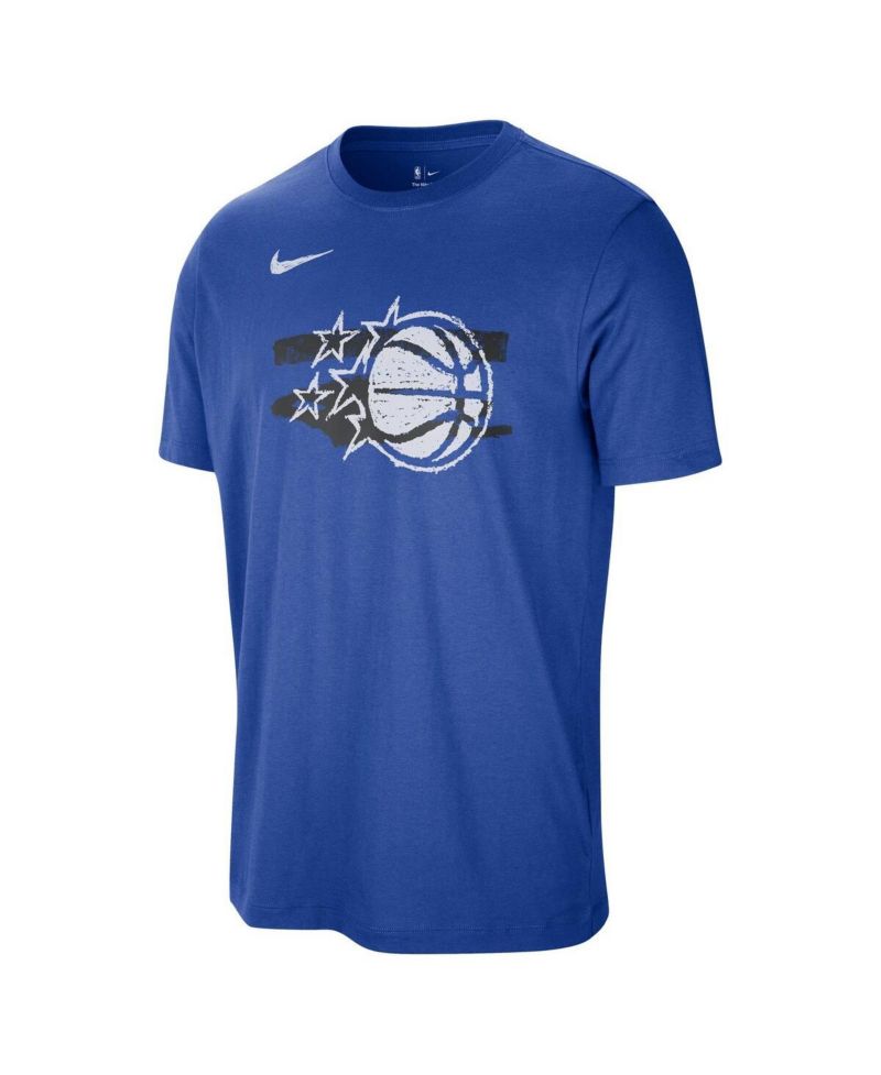 Men's Blue Orlando Magic Courtside Club Shape of the Game T-Shirt