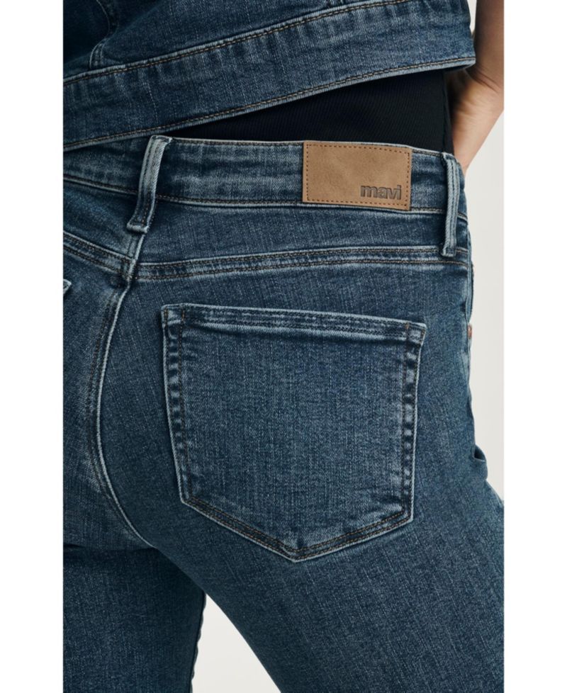 Women's Molly Mid Rise Bootcut Bootcut In Dark Brushed Flex Blue
