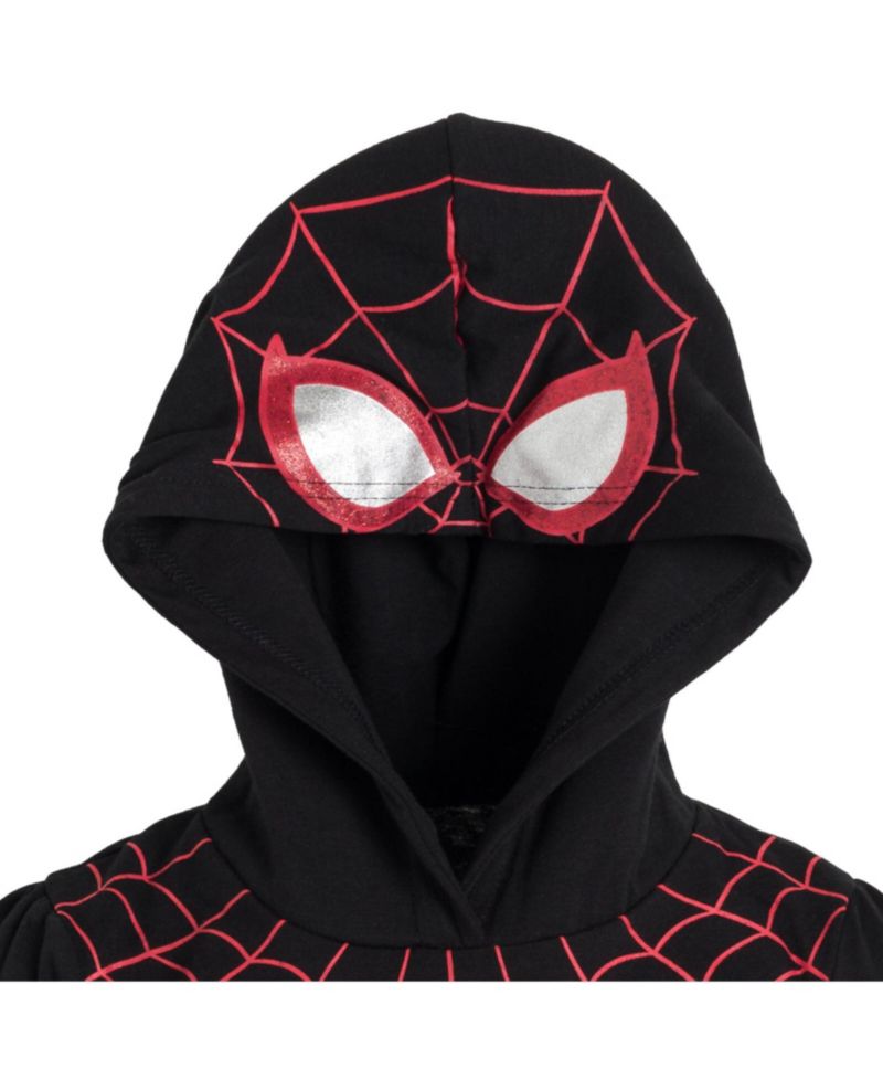 Girls Avengers Spider-Man Spider-Gwen Captain America Cosplay T-Shirt and Leggings to