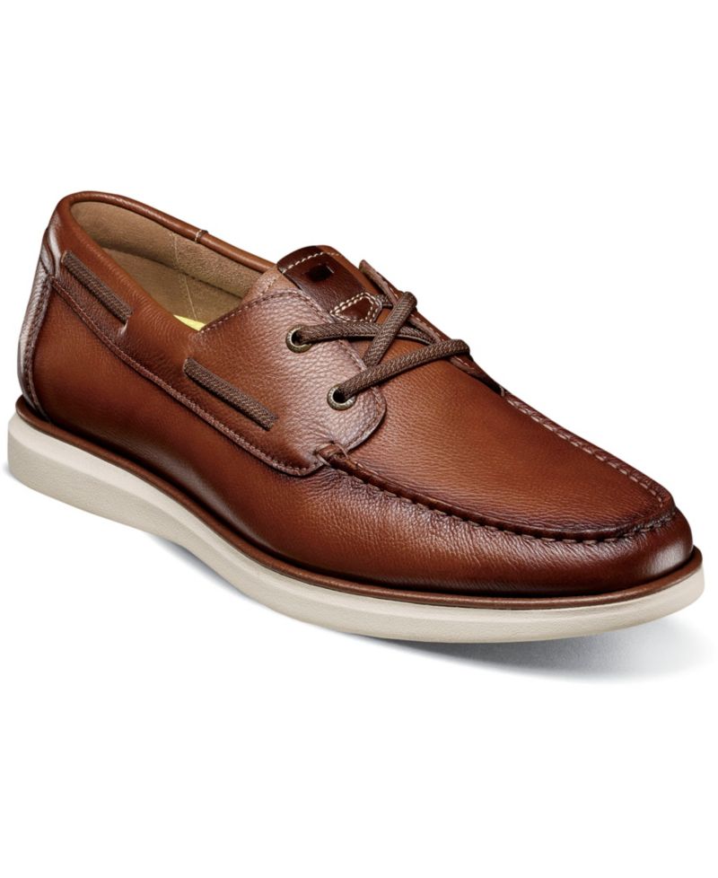 Men's Tropics Moc Toe Elastic Lace Boat Shoe