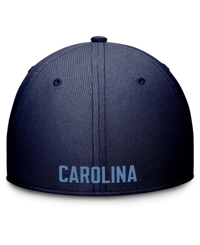 Men's Navy North Carolina Tar Heels Rise Swoosh Dri-FIT Flex Hat