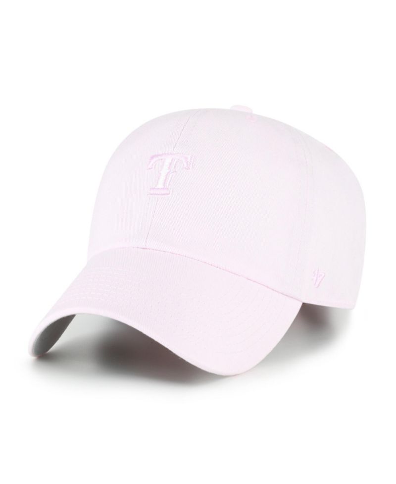 Women's Light Pink Texas Rangers Pastel Clean Up Adjustable Hat
