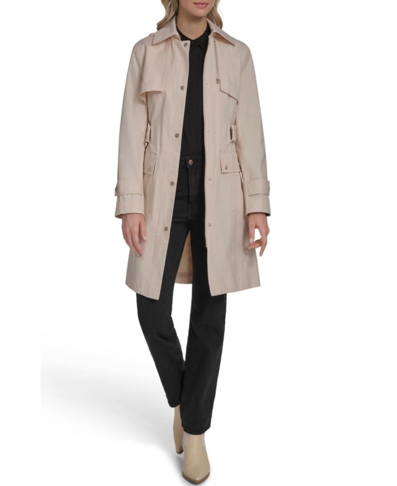 Women's Cotton Rain Trench Coat
