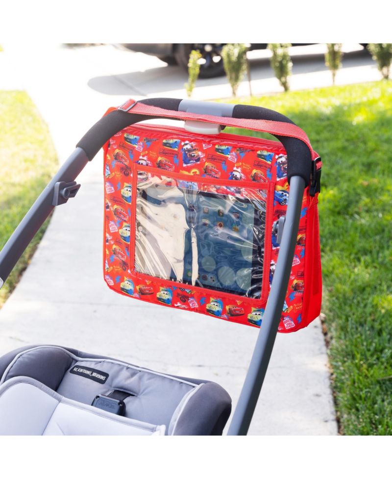 Disney Baby 3-IN-1 Toddler Travel Tray and Tablet Holder, Cars